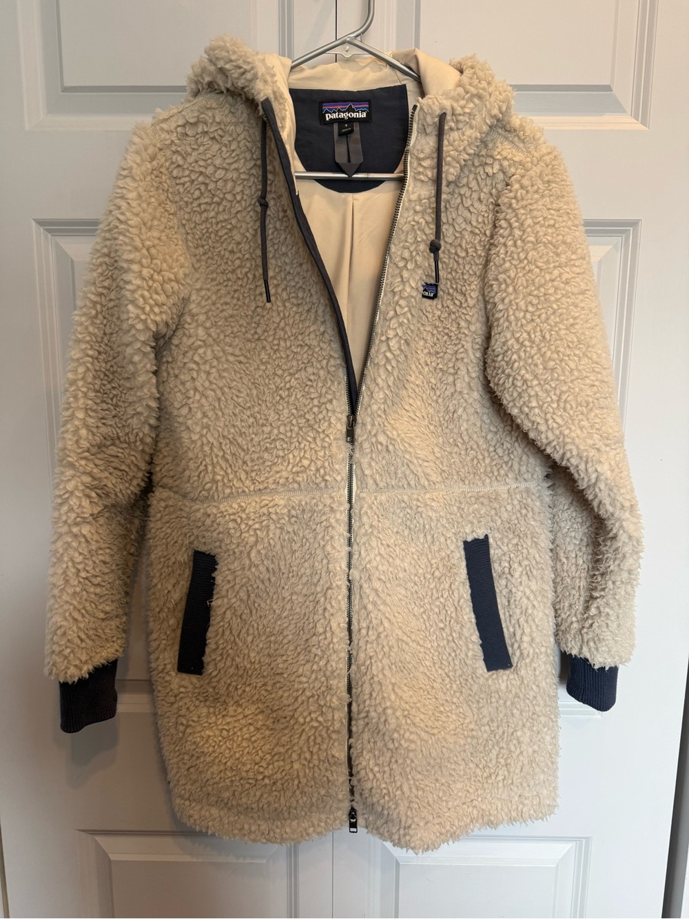 Patagonia Dusty Mesa Sherpa Hooded Jacket - Size Small